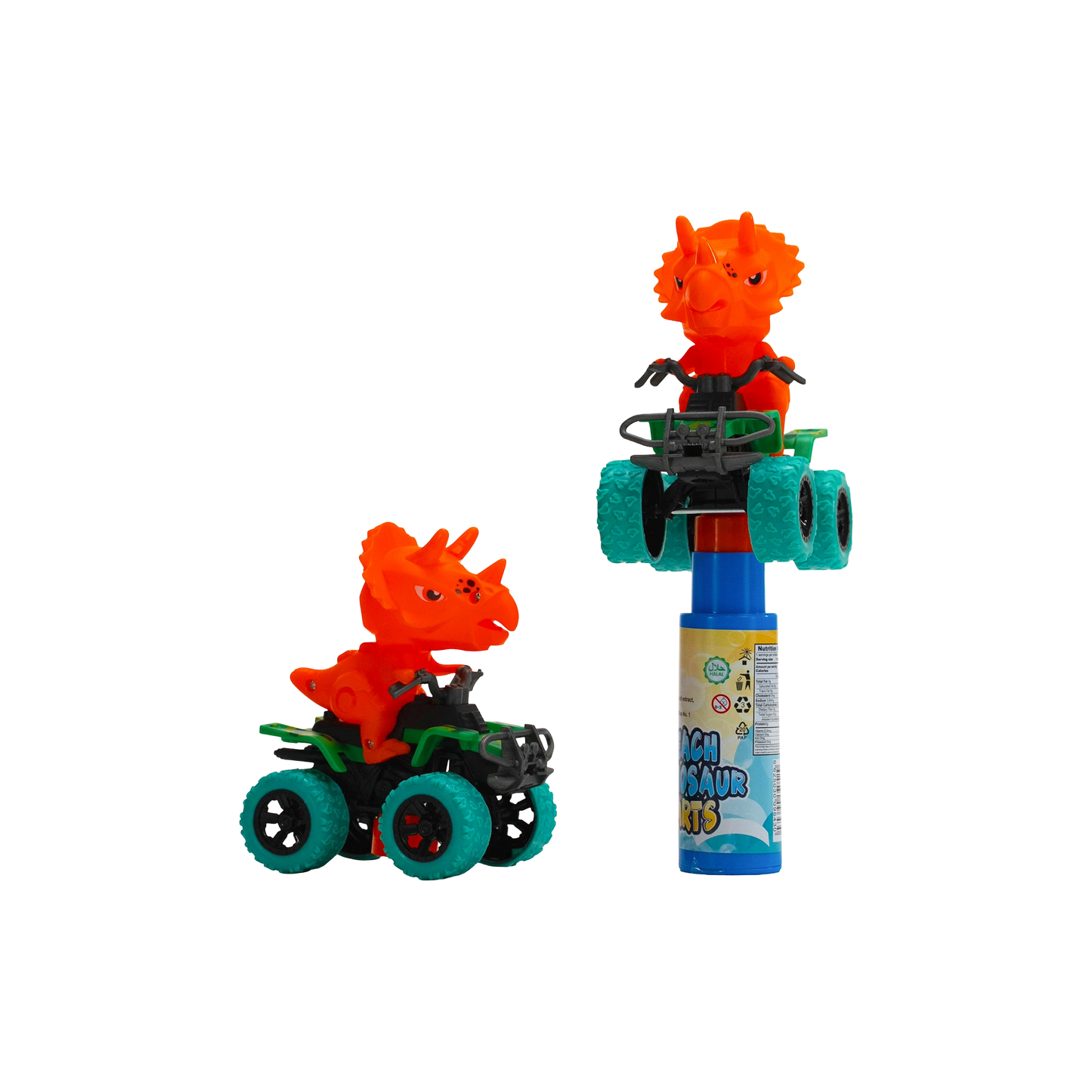 KidsBoom™ Beach Dinosaur Carts- 1pcs (15g Each) |Ride the fun