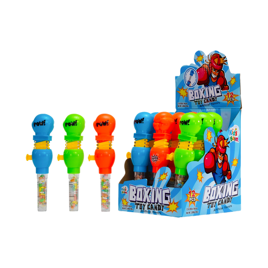 KidsBoom™ Boxing Toy Candy -12pcs (8g Each) |Play it, taste it, love it