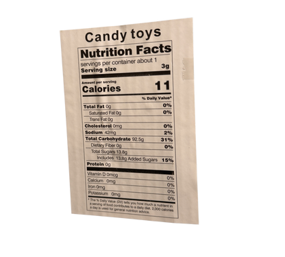 Kids Boom Bubble Candy Dispenser – 6 Count Display with Light & Bubble Feature | Novelty Candy Toy for Kids | Party Favors & Outdoor Fun