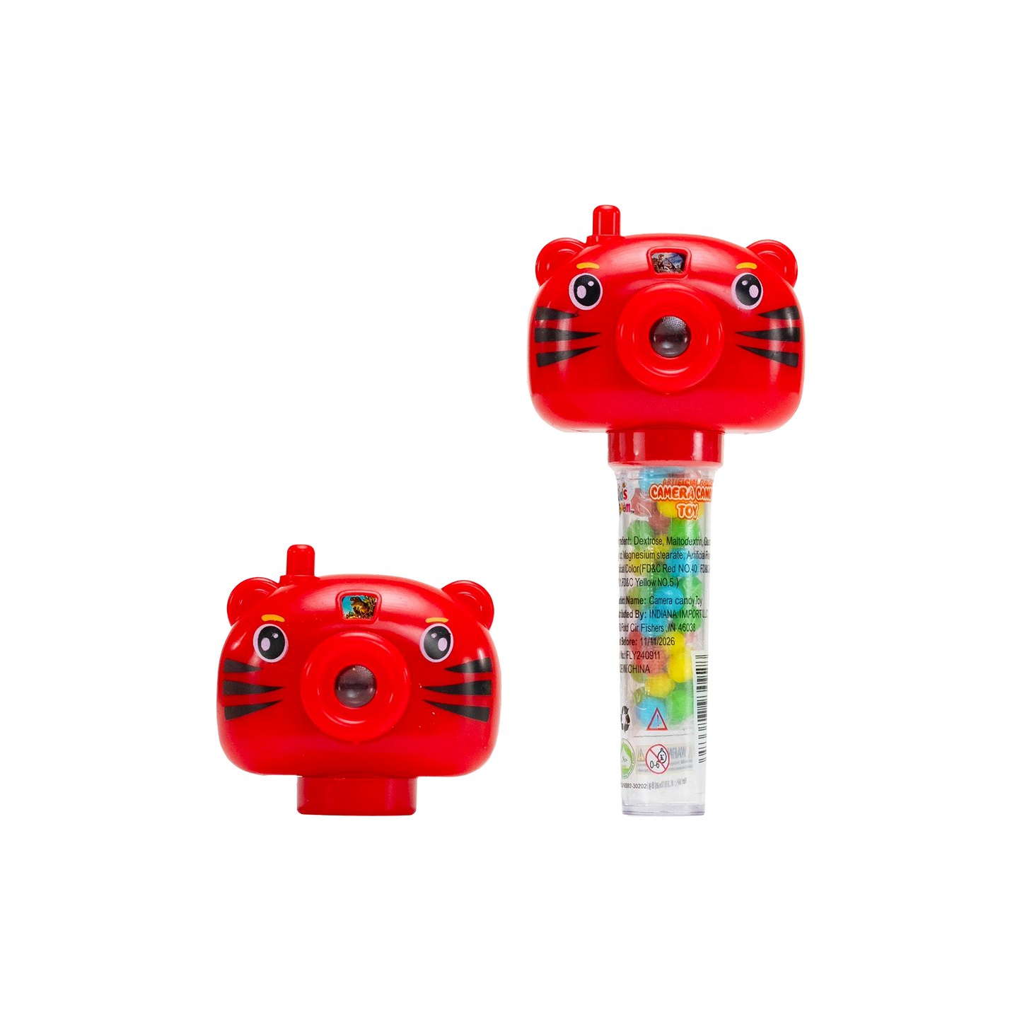 KidsBoom Camera Candy Toy- 12pcs (8g Each) | Yummy Candy + Fun Toy Experience