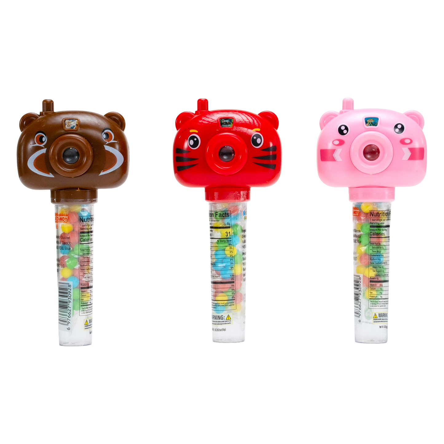 KidsBoom Camera Candy Toy- 12pcs (8g Each) | Yummy Candy + Fun Toy Experience