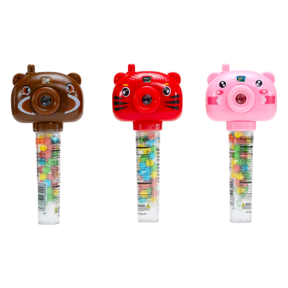 KidsBoom Camera Candy Toy- 12pcs (8g Each) | Yummy Candy + Fun Toy Experience
