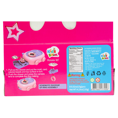 KidsBoom DIY Camera With Jewelry-8ct(15g Each) | DIY Fun