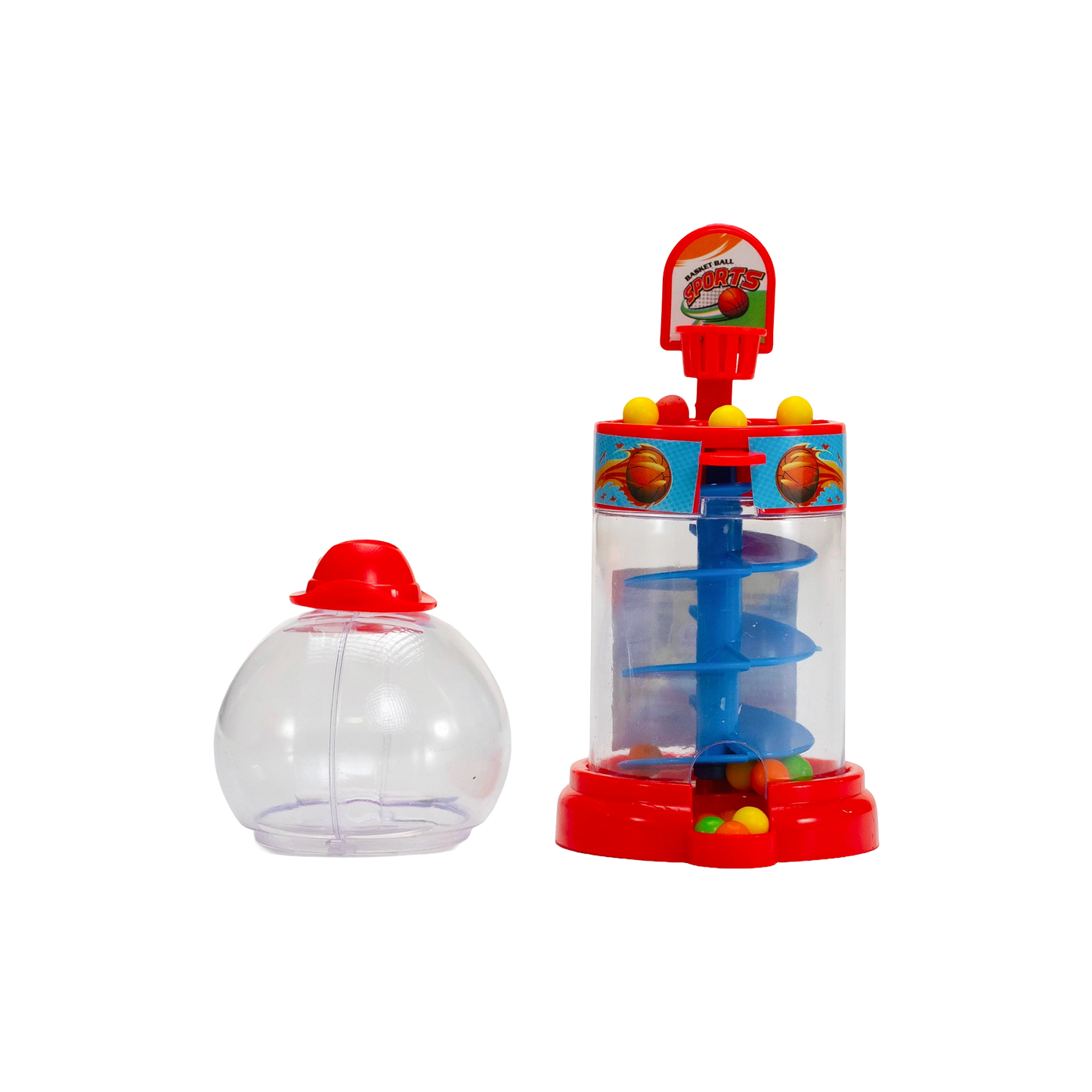 Candy Basketball Machine - 12pcs (10g Each) | Score Big, Taste Sweet