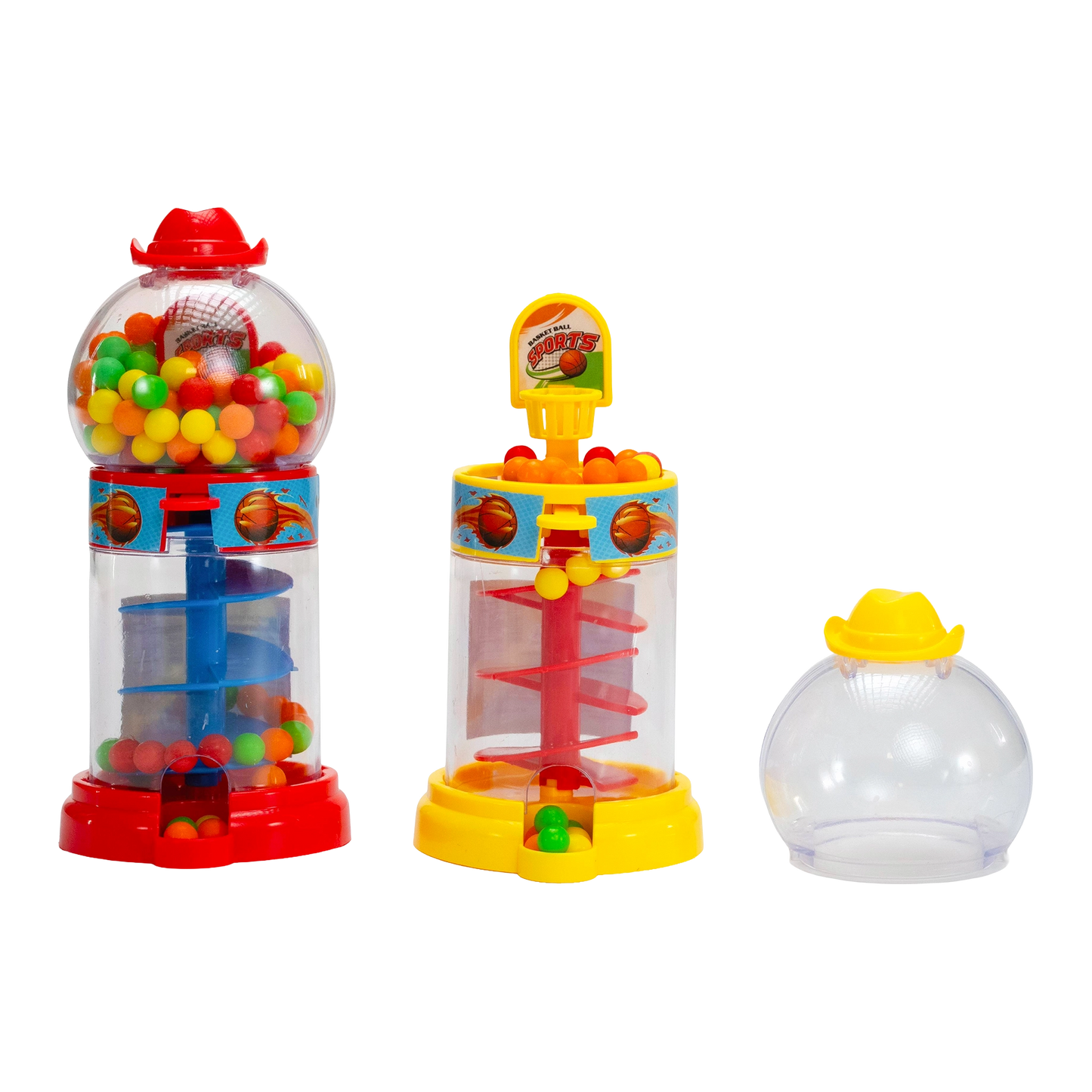 Candy Basketball Machine - 12pcs (10g Each) | Score Big, Taste Sweet