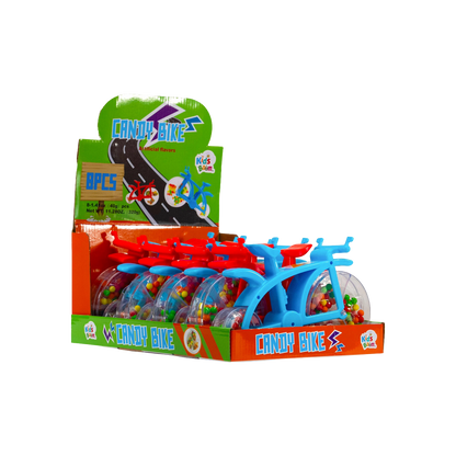 KidsBoom™ Candy Bike - 8pcs (40g Each) | Biking Fun + Sweet Treats