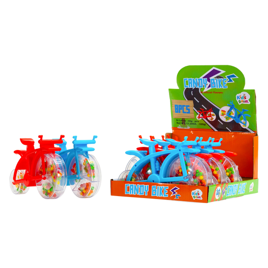 KidsBoom™ Candy Bike - 8pcs (40g Each) | Biking Fun + Sweet Treats