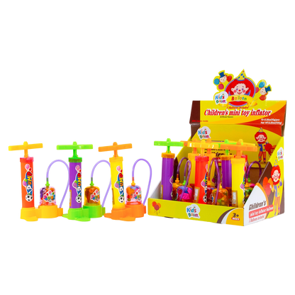 KidsBoom™ Children's Mini Toy Inflator - (10g Each) 5  Ballon Include
