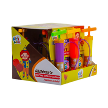 KidsBoom™ Children's Mini Toy Inflator - (10g Each) 5  Ballon Include