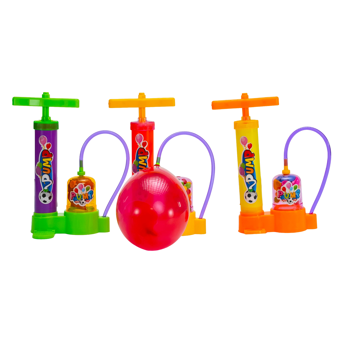 KidsBoom™ Children's Mini Toy Inflator - (10g Each) 5  Ballon Include