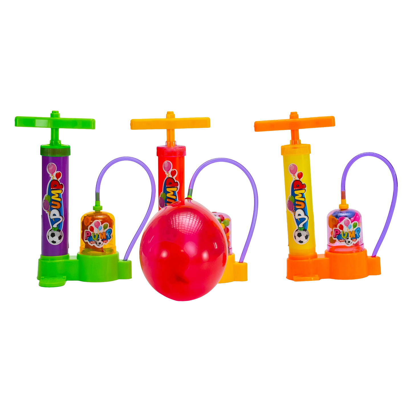 KidsBoom™ Children's Mini Toy Inflator - (10g Each) 5  Ballon Include