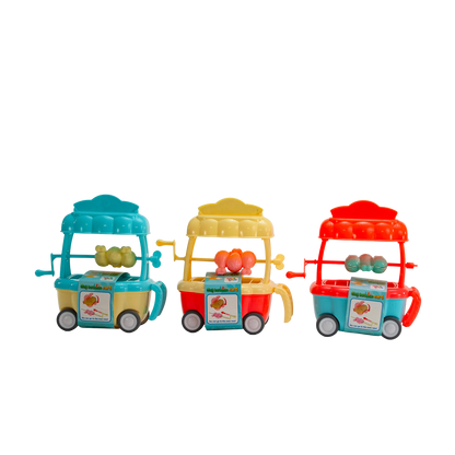 KidsBoom™ Clay Barbecue Cart-6pcs (3g Each) |Grill + Play = Creative Fun