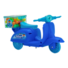 KidsBoom™ Delivery Motorcycle- 4pcs(4g Each) | Fun Toy + Creative Play