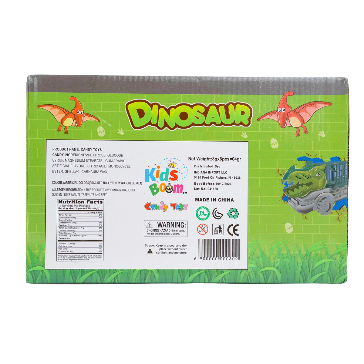 KidsBoom™ Dinosaur - 1pcs(8g Each) | Cute, fun, and perfect for play