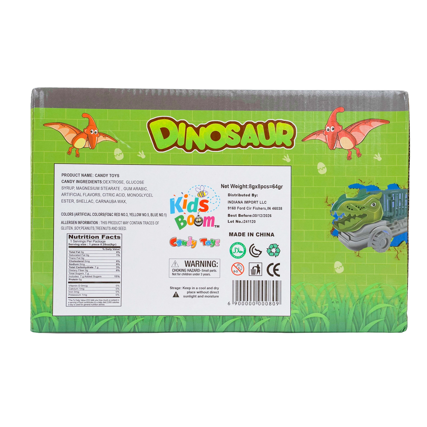 KidsBoom™ Dinosaur - 1pcs(8g Each) | Cute, fun, and perfect for play