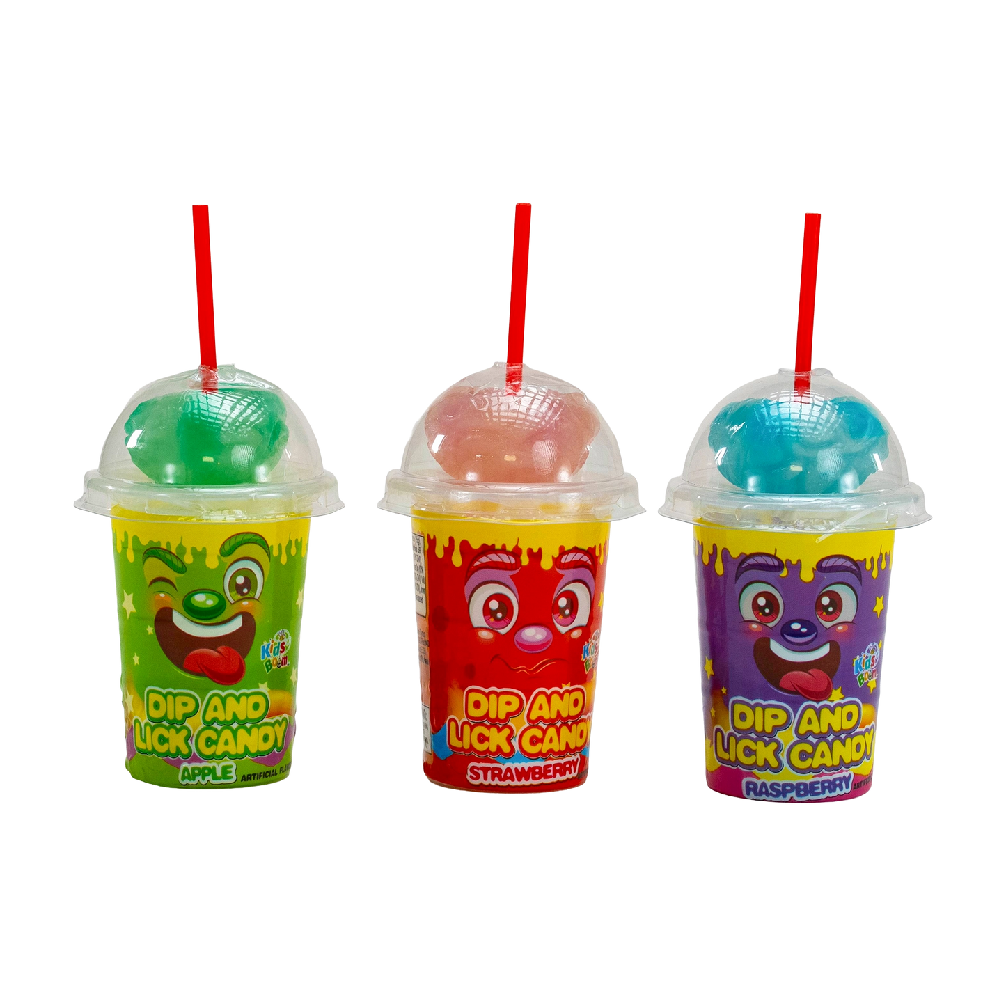 KidsBoom™ Dip And Lick Candy - 12pcs (45g Each) |Stay Cool, Have Fun!