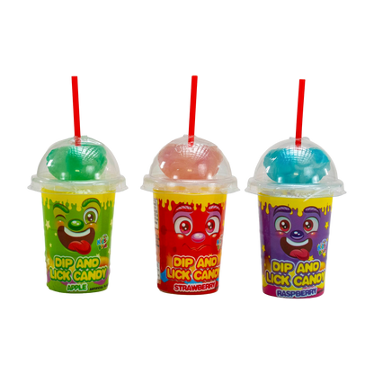 KidsBoom™ Dip And Lick Candy - 12pcs (45g Each) |Stay Cool, Have Fun!