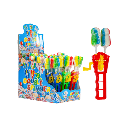 KidsBoom™ Double Spinner - 15 pcs (30g Each) |Fun Play