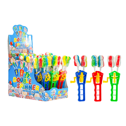 KidsBoom™ Double Spinner - 15 pcs (30g Each) |Fun Play