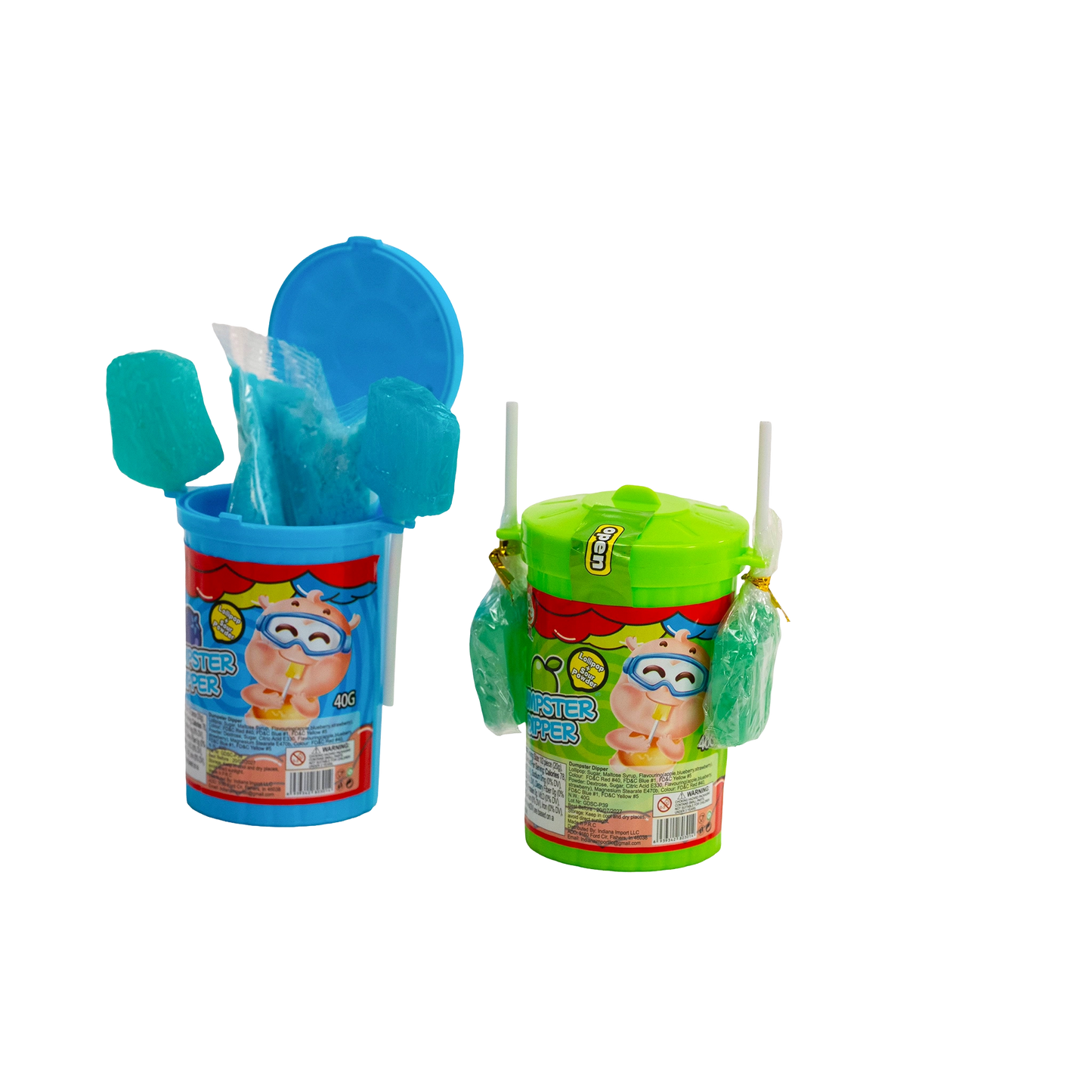 KidsBoom™ Dumpster Dipper - 9PCS (40g Each) | Crazy Dip Fun