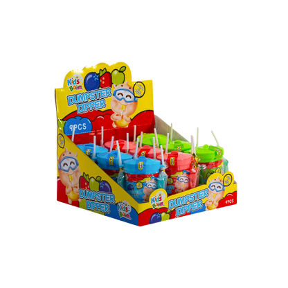 KidsBoom™ Dumpster Dipper - 9PCS (40g Each) | Crazy Dip Fun