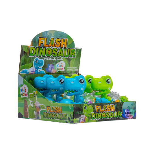 Kids Boom™ Flash Dinosaur - 6pcs ( 10g Each) |Dino Power