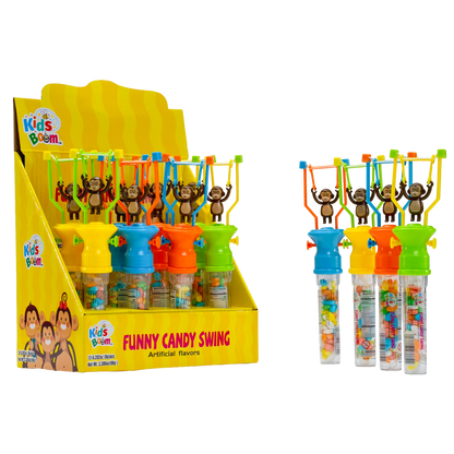 KidsBoom™Funny Candy Swing - 12pcs (8g Each) | Fun Candy Ride