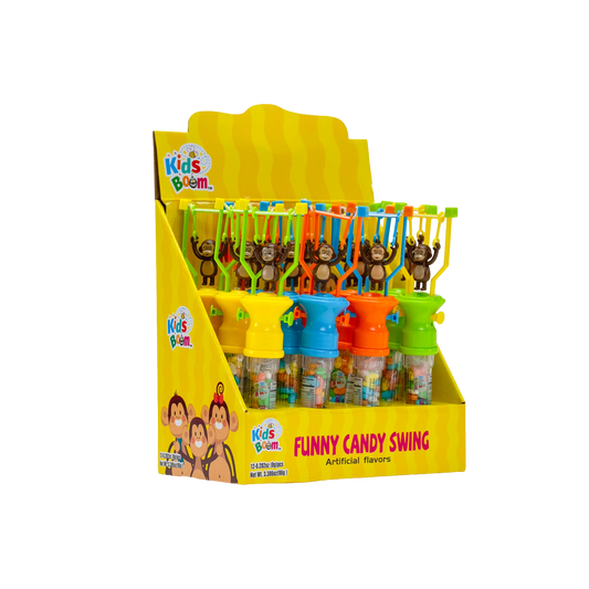 KidsBoom™Funny Candy Swing - 12pcs (8g Each) | Fun Candy Ride