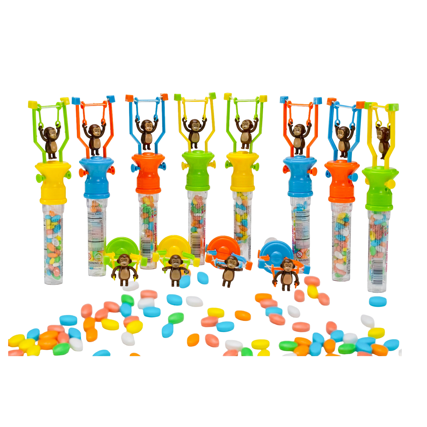 KidsBoom™Funny Candy Swing - 12pcs (8g Each) | Fun Candy Ride