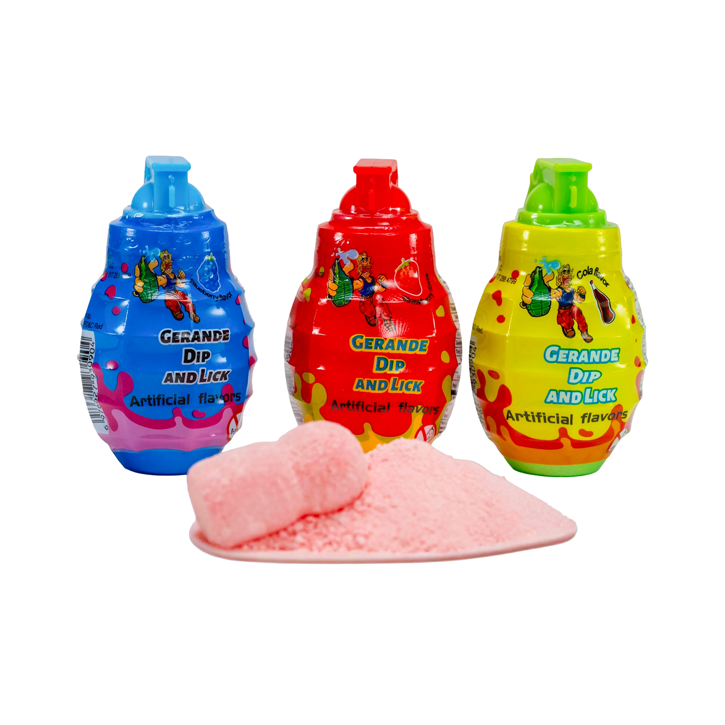 KidsBoom™ Gerande Dip And Lick - 18PCS( 40g Each) | Fun Candy Dip