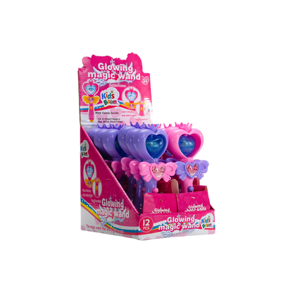 KidsBoom Glowing Magic Wand-12 pcs (5g Each) | Magical Fun + Glowing Play