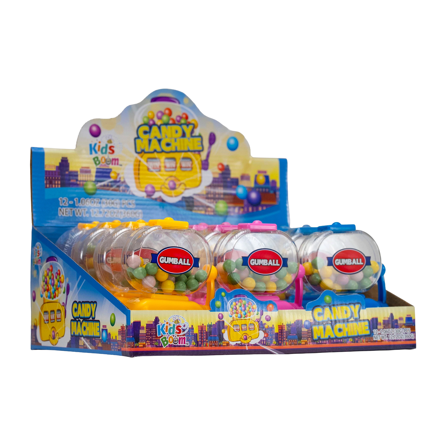 Kids Boom™ Gumball - 12PCS (30g Each)| Pop & Play