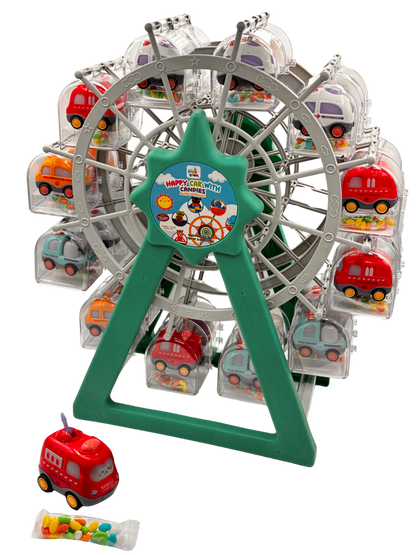 Happy Cars Roller coaster candy - 24 Count