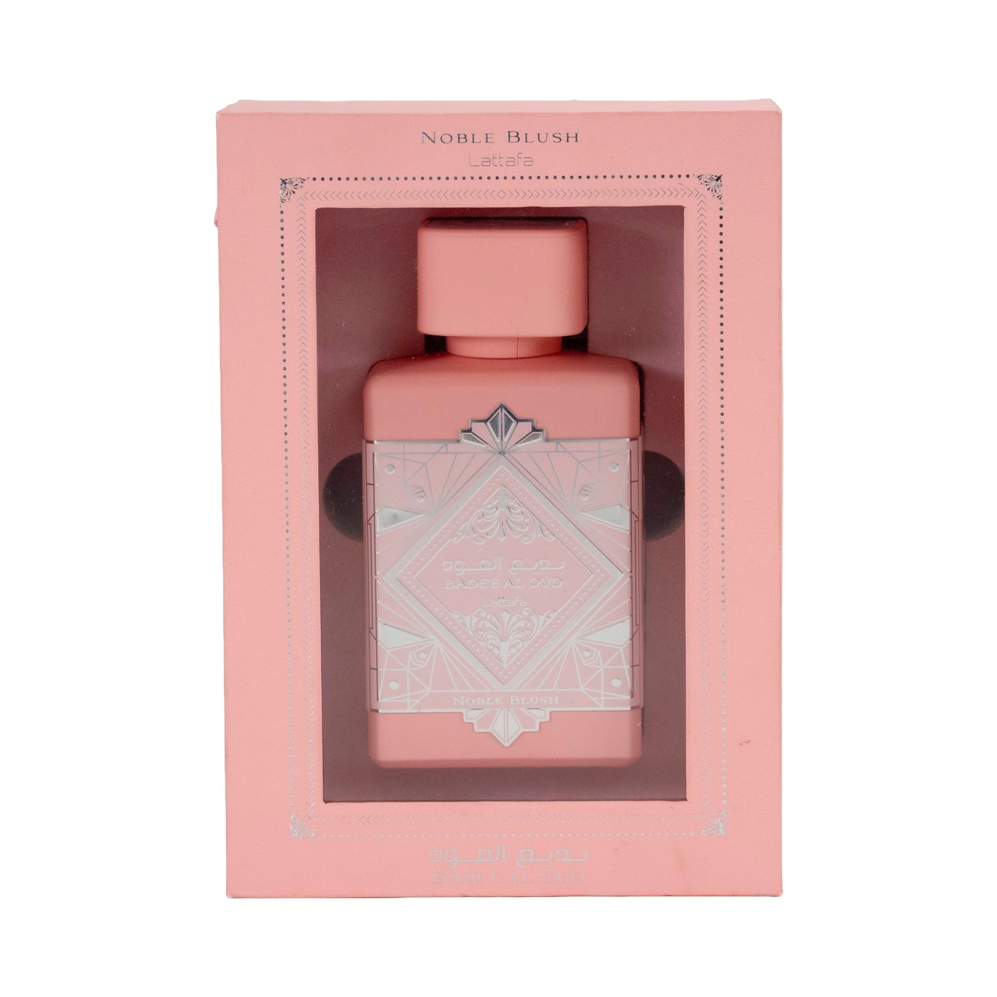 Lattafa Bade'e Al Oud Noble Blush Eau de Parfum 100ML – Sweet Almond Vanilla Unisex Luxury Arabic Perfume
