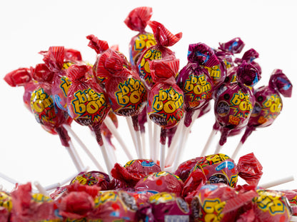 Big Bom XXL Cola Pop – Fizzy Cola Blast (Jar of 80 Lollipops)