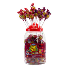 Big Bom XXL Cola Pop – Fizzy Cola Blast (Jar of 80 Lollipops)