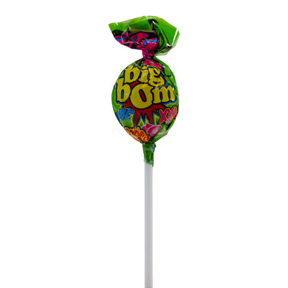 Big Bom XXL Zombie – Tropical Fruit Shock (Jar of 80 Lollipops)