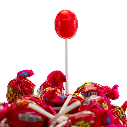 Big Bom XXL – Strawberry Burst (Jar of 80 Lollipops)