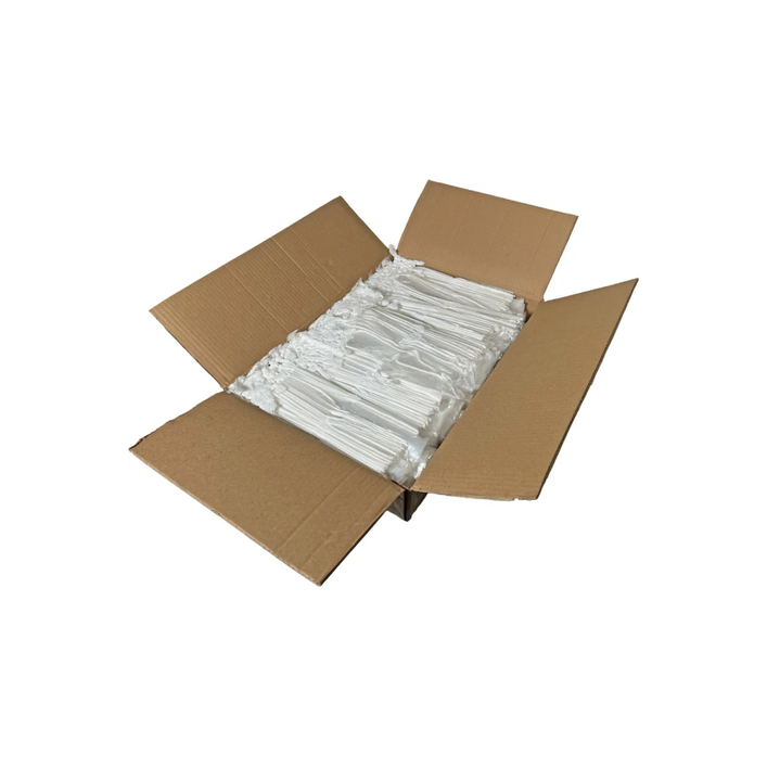 10 lbs Crystal Drawstring Ice Bags - 100 Count per Case