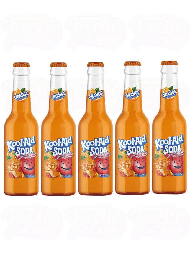 Kool-Aid Soda – Orange Flavor |(12 oz Bottles ,355ml)