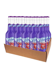 Kool-Aid Soda – Grape Flavor Kool-Aid Soda – Blue Raspberry Lemonade|(12 oz Bottles ,355ml)