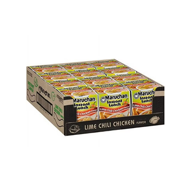 Maruchan Instant Lunch - Variety Pack, 2.25oz Cups (12-Pack per Flavor)