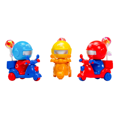 KidsBoom™ Lolly Rabbit Moto Bike - 6PCS (10g Each) | Fun Sweet Ride