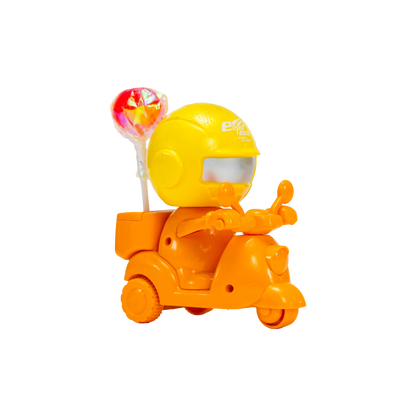 KidsBoom™ Lolly Rabbit Moto Bike - 6PCS (10g Each) | Fun Sweet Ride