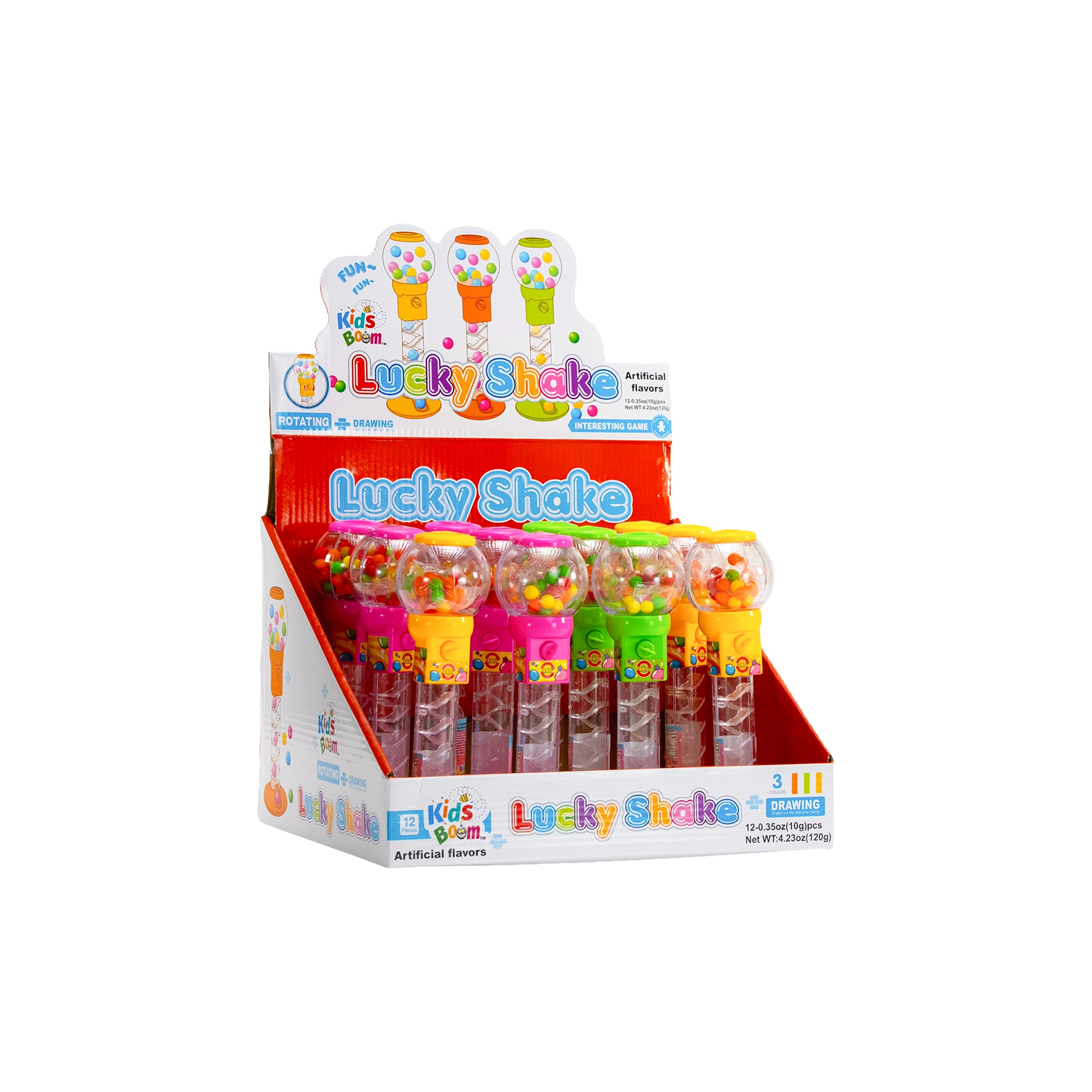 Kids Boom™ Lucky Shake - 12pcs (10g Each) | Sweet Lucky Shake