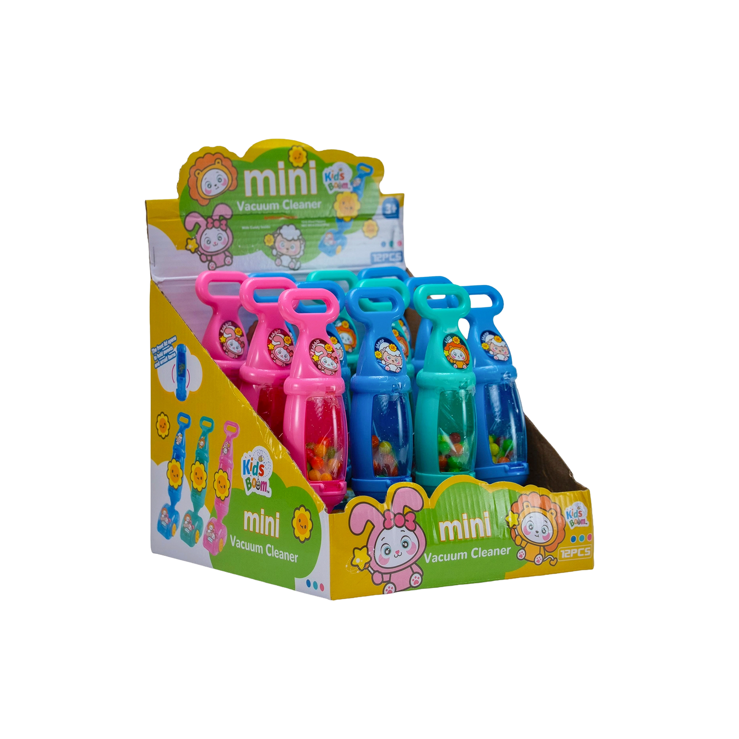 KidsBoom™Mini Vacuum Cleaner - 12PCS ( 10g Each) | Sweep, Play, Smile