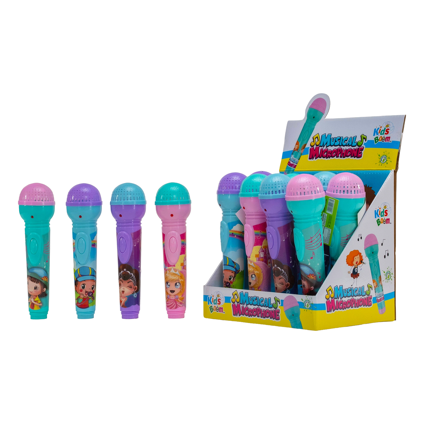 Kids Boom™Music Microphone - 12PCS (8g Each) | Rock & Play
