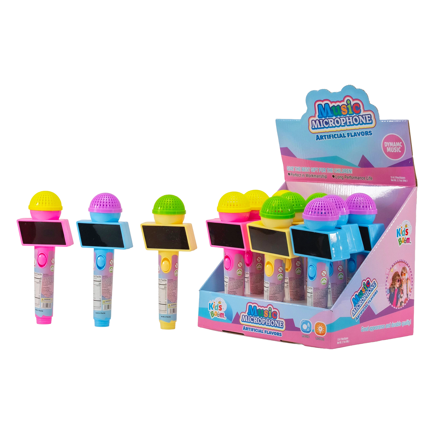 Kids Boom™Music Microphone - 12PCS (5g Each) | Mic Fun Blast