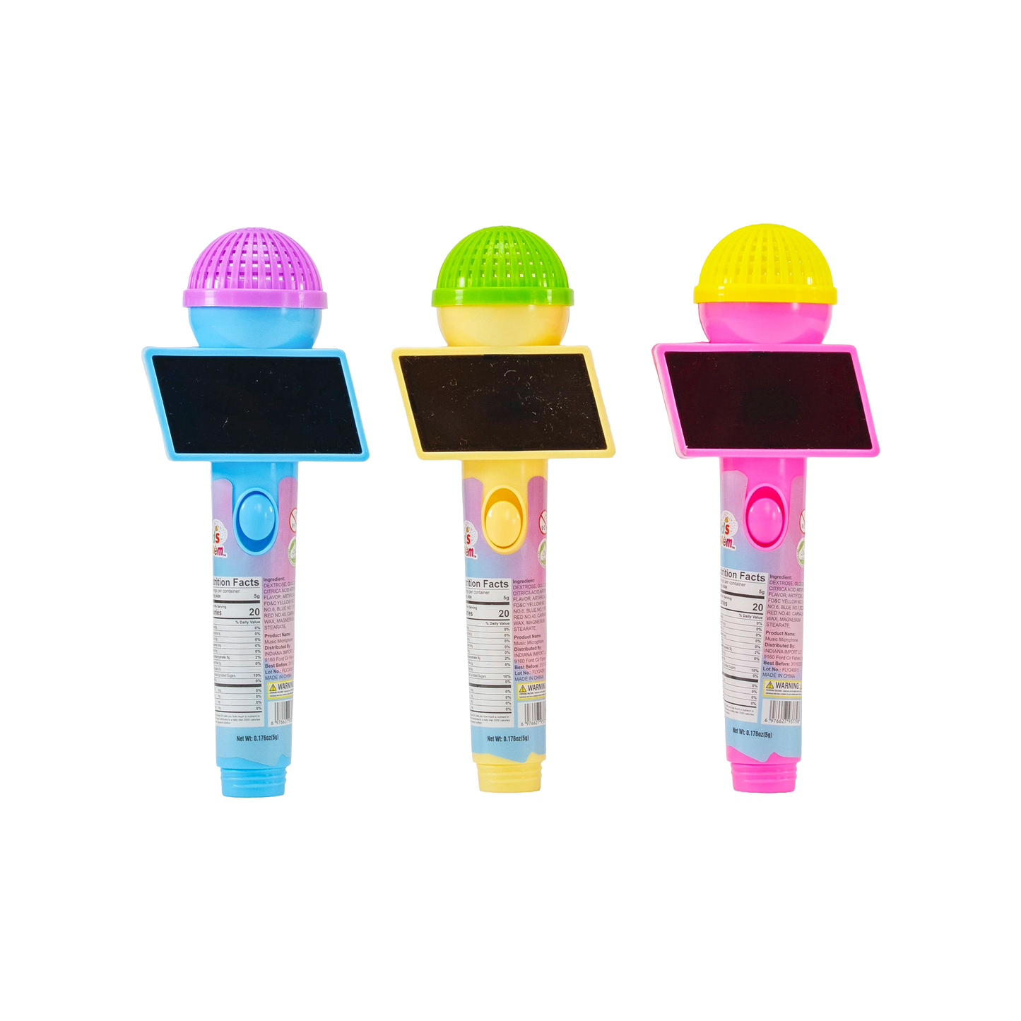 Kids Boom™Music Microphone - 12PCS (5g Each) | Mic Fun Blast