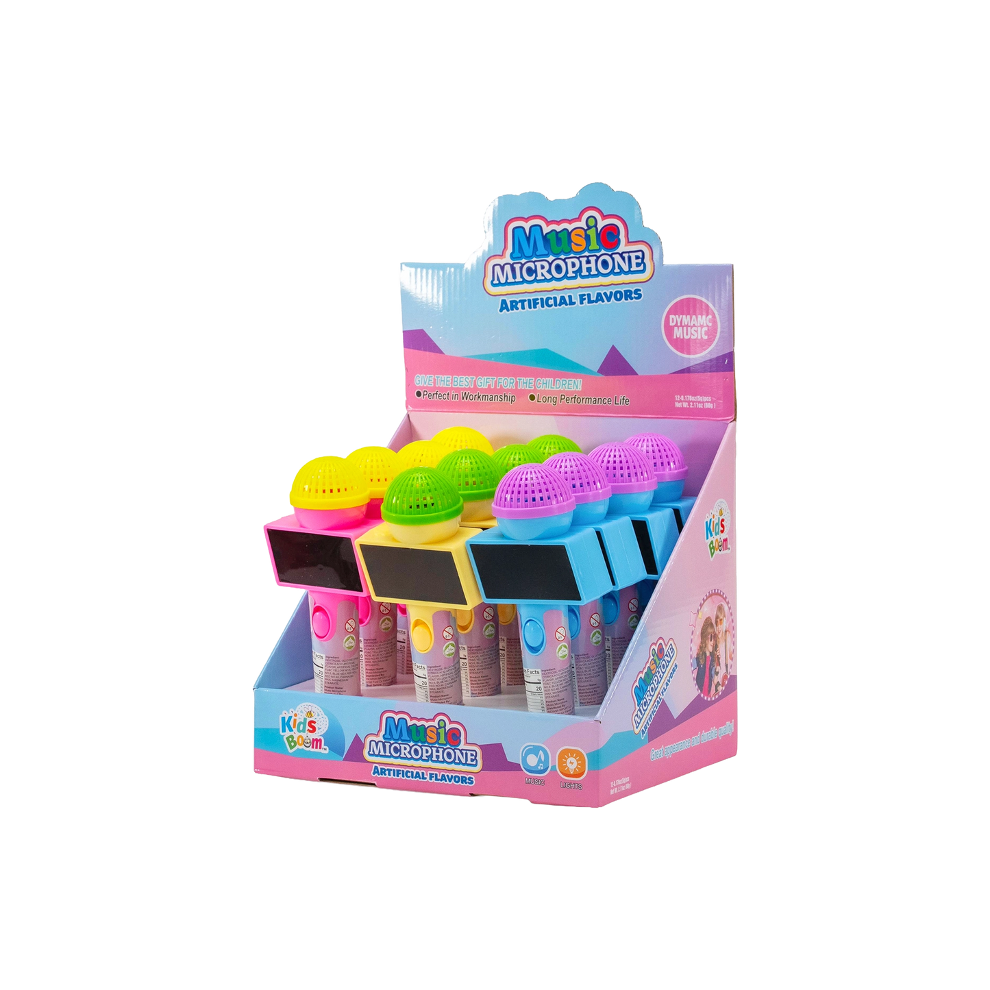 Kids Boom™Music Microphone - 12PCS (5g Each) | Mic Fun Blast